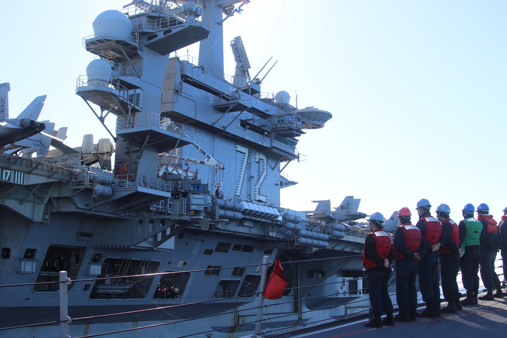 Abraham Lincoln Carrier Strike Group conducts routine operations