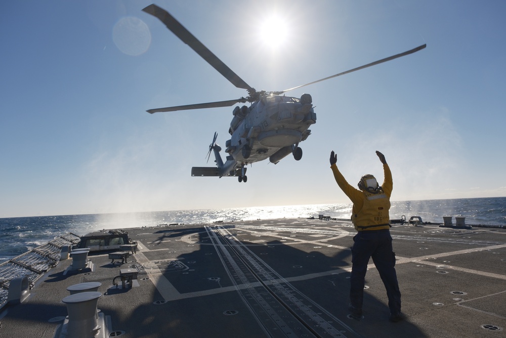 Abraham Lincoln Carrier Strike Group conducts routine operations