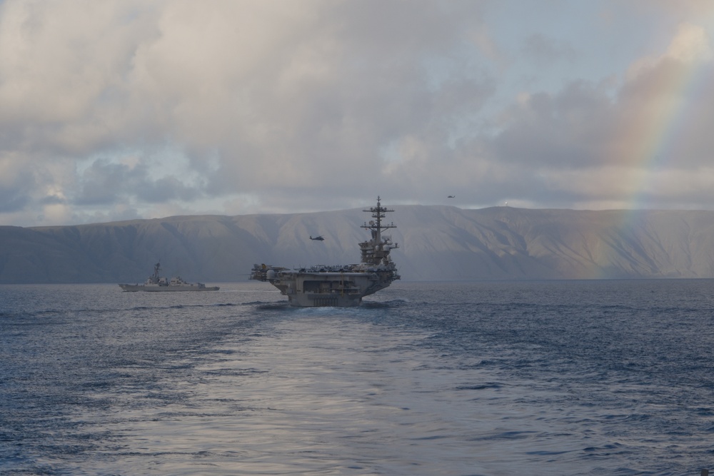 Abraham Lincoln Carrier Strike Group conducts routine operations