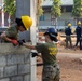 Cobra Gold 24; Marines with Marine Wing Support Squadron 171 lay bricks at the Ban Prakaet School