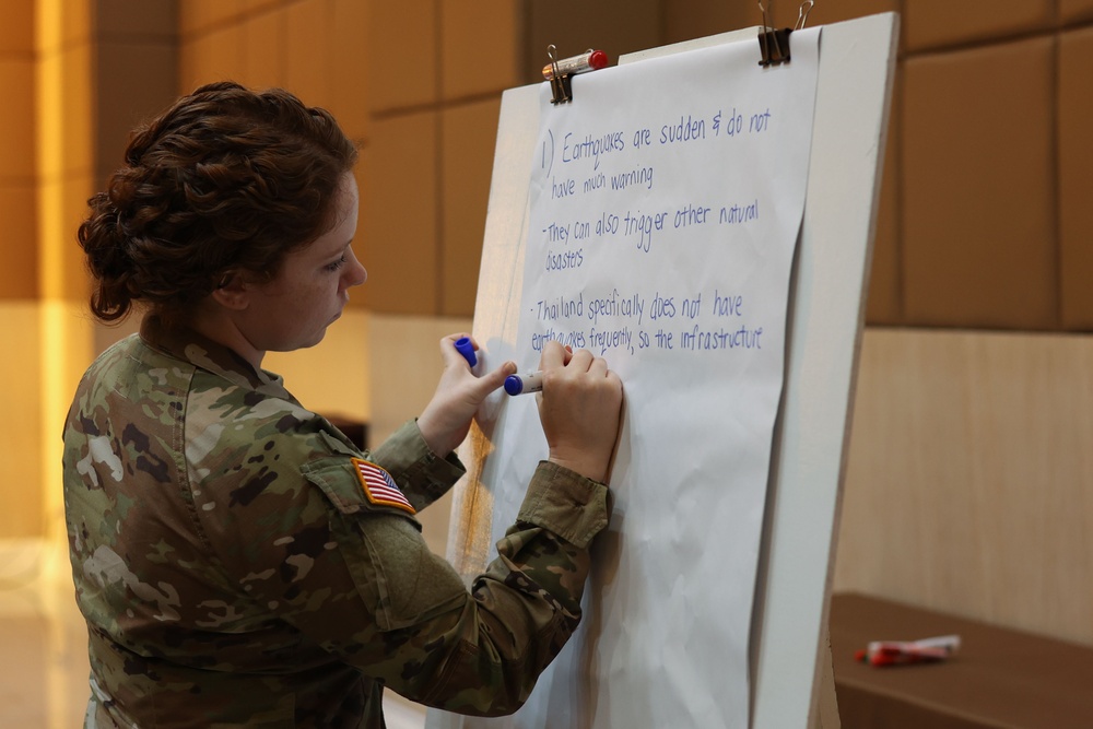 Cobra Gold 24| Service Members from Participating Nations Attend HADR Table-Top Exercise