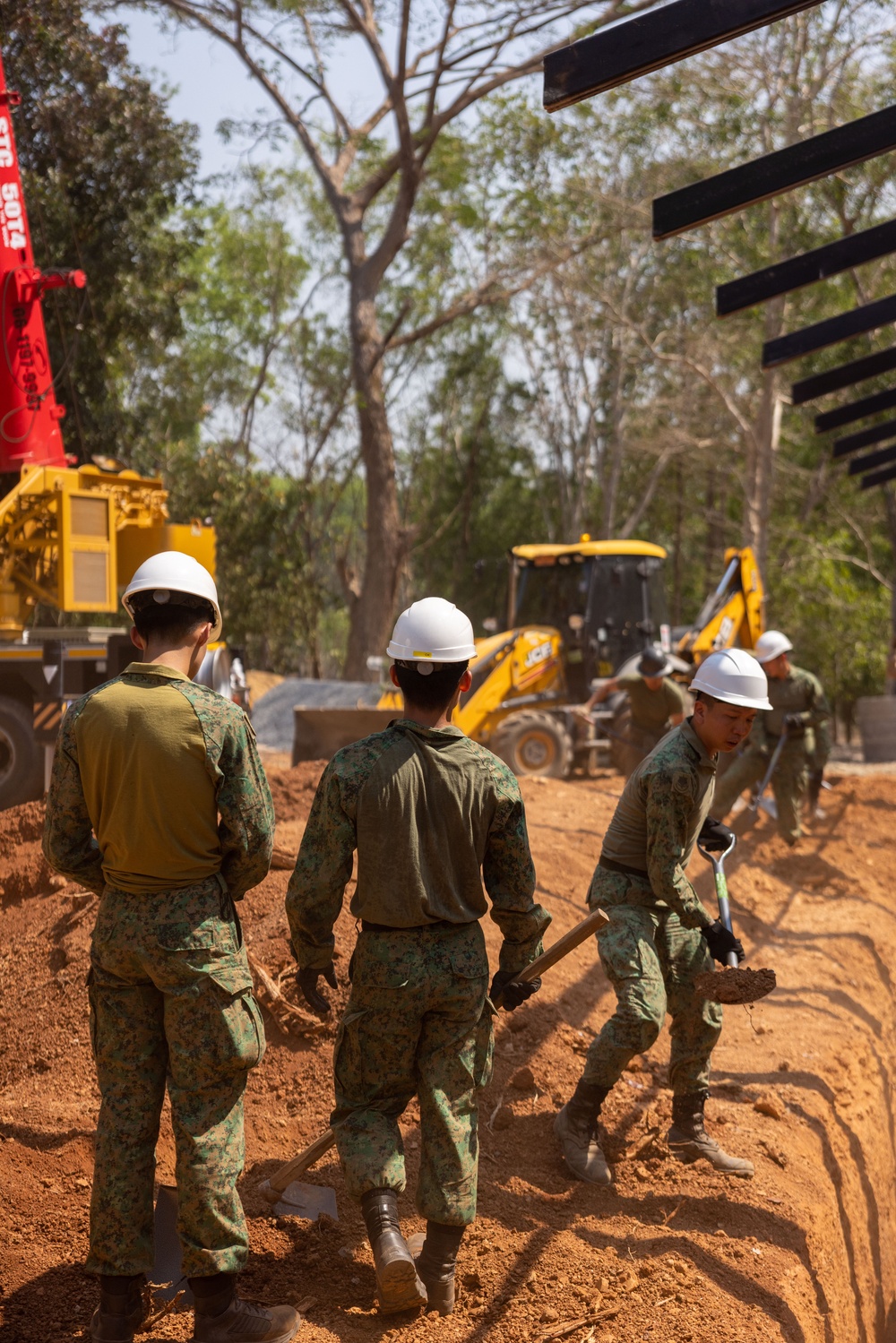 Cobra Gold 24; Marines do ground work on the Ban Prakaet School