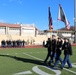 Camp Zama JROTC cadets demonstrate attention to detail during in-ranks inspection