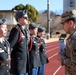 Camp Zama JROTC cadets demonstrate attention to detail during in-ranks inspection