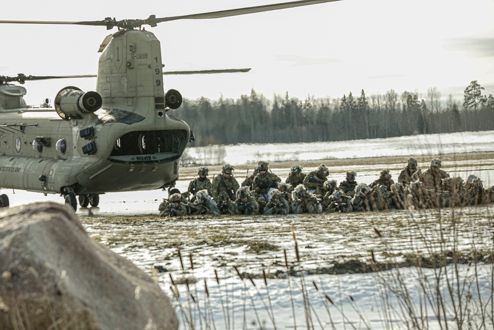 Operation Sentry Sentinel at Camp Taara, Estonia