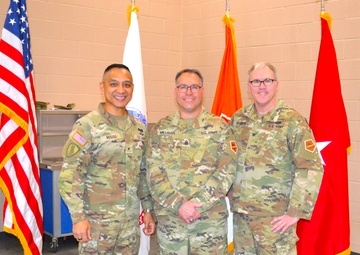 Command Sgt. Maj. Milligan retires