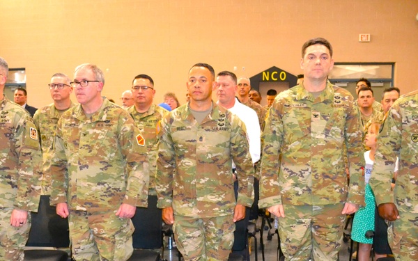 Command Sgt. Maj. Milligan retires