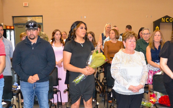 Command Sgt. Maj. Milligan retires