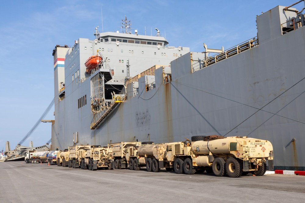 MV Cape Horn Offload Sets Stage for Cobra Gold 24