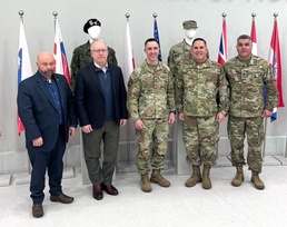 Medical Readiness Command, Europe leadership visits U.S. Army facilities forward stationed in Poland
