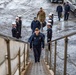 CTF-N commander and distinguished visitors visit USS Gunston Hall in Norway for Steadfast Defender 24