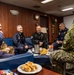 CTF-N commander and distinguished visitors visit USS Gunston Hall in Norway for Steadfast Defender 24