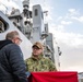 USS Gunston Hall commanding officer participates in media event for Steadfast Defender in Norway