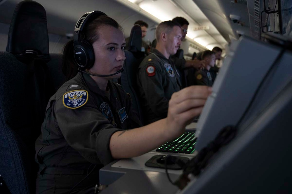 Patrol Squadron Five Conducts Pre-flight Inspections at Camp Lemonnier