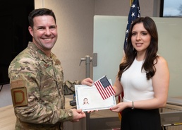 RAF Mildenhall naturalizes military spouses