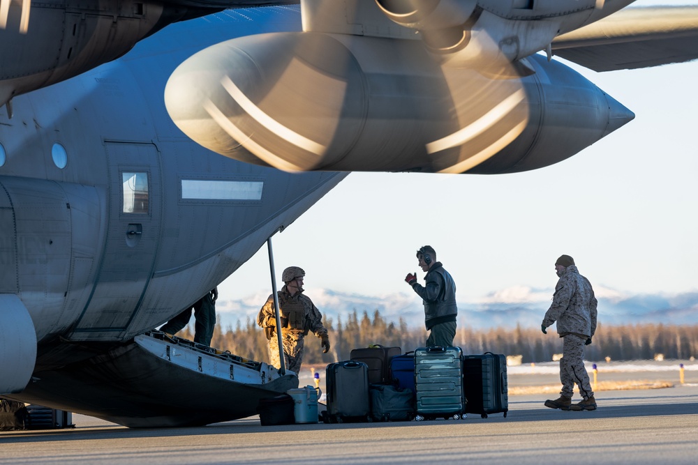 ARCTIC EDGE 2024: 2/14 Marines conduct HIMARS Rapid Infiltration