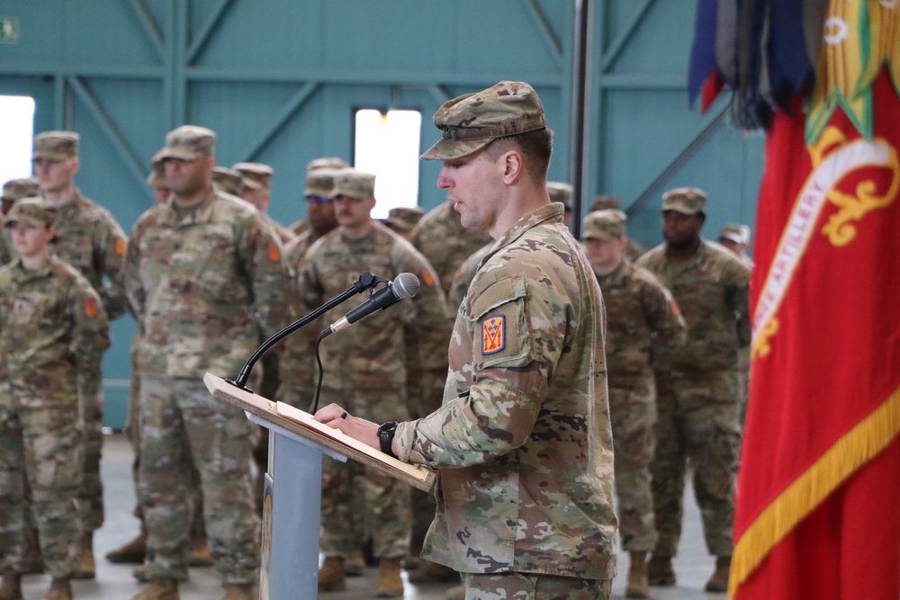 Alpha Battery Redeployment, Ansbach, Germany