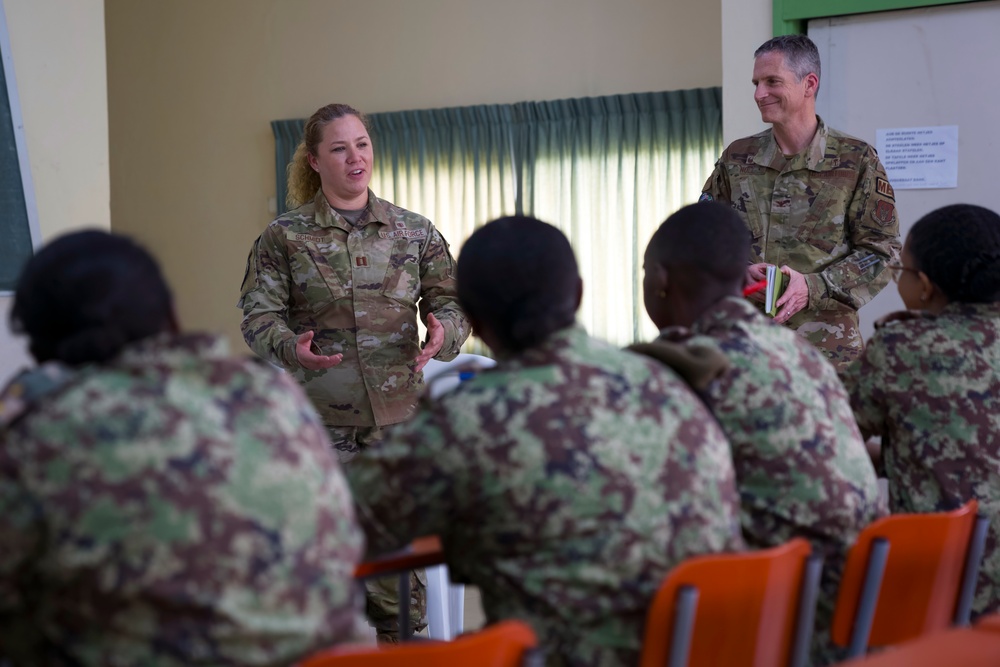 USAF reservists practice medical readiness with Suriname Armed Forces