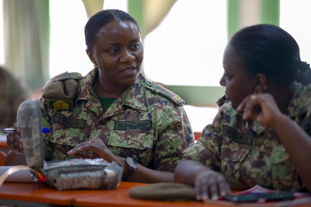 USAF reservists practice medical readiness with Suriname Armed Forces