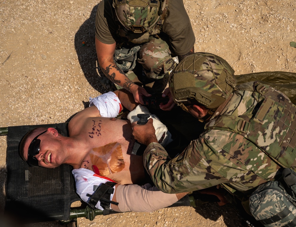 Airmen increase medical readiness during Tactical Combat Casualty Care training