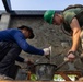 Cobra Gold 24; Marines with Marine Wing Support Squadron 171 apply stucco at the Ban Prakaet School