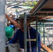 Cobra Gold 24; Marines with Marine Wing Support Squadron 171 apply stucco at the Ban Prakaet School