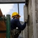 Cobra Gold 24; Marines with Marine Wing Support Squadron 171 apply stucco at the Ban Prakaet School