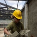 Cobra Gold 24; Marines with Marine Wing Support Squadron 171 apply stucco at the Ban Prakaet School