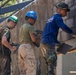 Cobra Gold 24; Marines with Marine Wing Support Squadron 171 apply stucco at the Ban Prakaet School