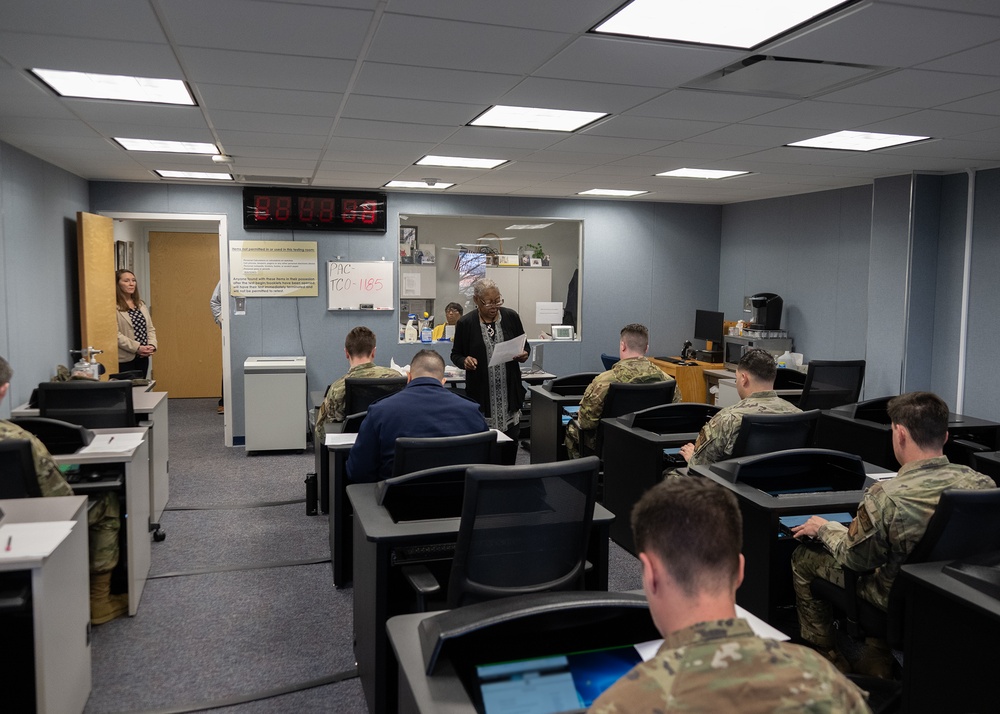 Joint Base Andrews’ promotion testing goes digital