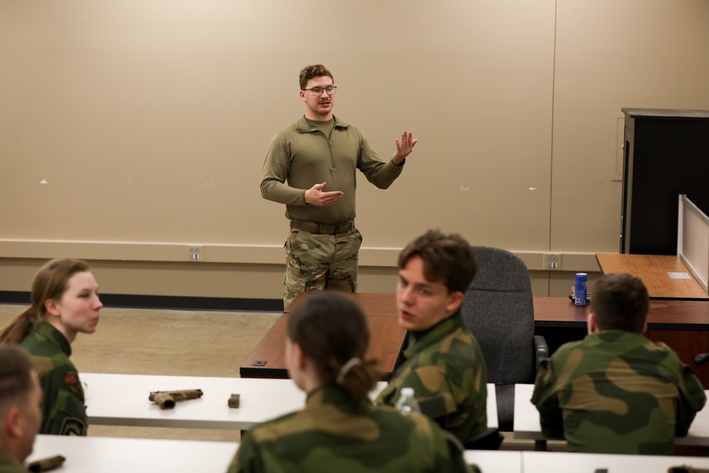 Norwegian Home Guard Conduct Weapons Familiarization During NOREX 51 at Camp Ripley