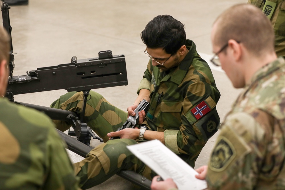 Norwegian Home Guard Conduct Weapons Familiarization During NOREX 51 at Camp Ripley