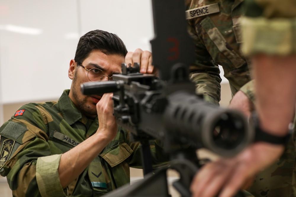 Norwegian Home Guard Conduct Weapons Familiarization During NOREX 51 at Camp Ripley