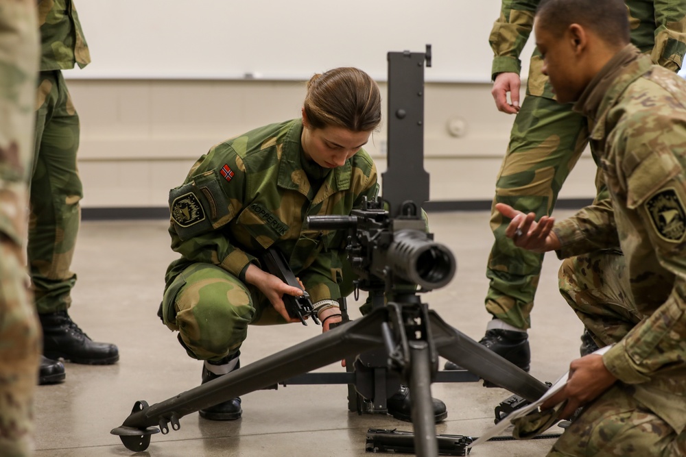 Norwegian Home Guard Conduct Weapons Familiarization During NOREX 51 at Camp Ripley