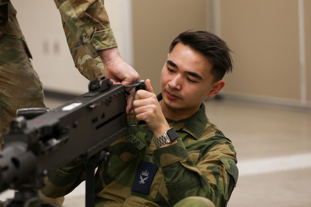 Norwegian Home Guard Conduct Weapons Familiarization During NOREX 51 at Camp Ripley