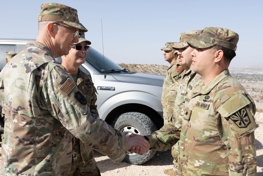 NORAD, NORTHCOM Commander visits JTF-N Area of Operations