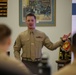 Marine Leaders pass on knowledge to Staff Non-Commissioned Officer Academy Students