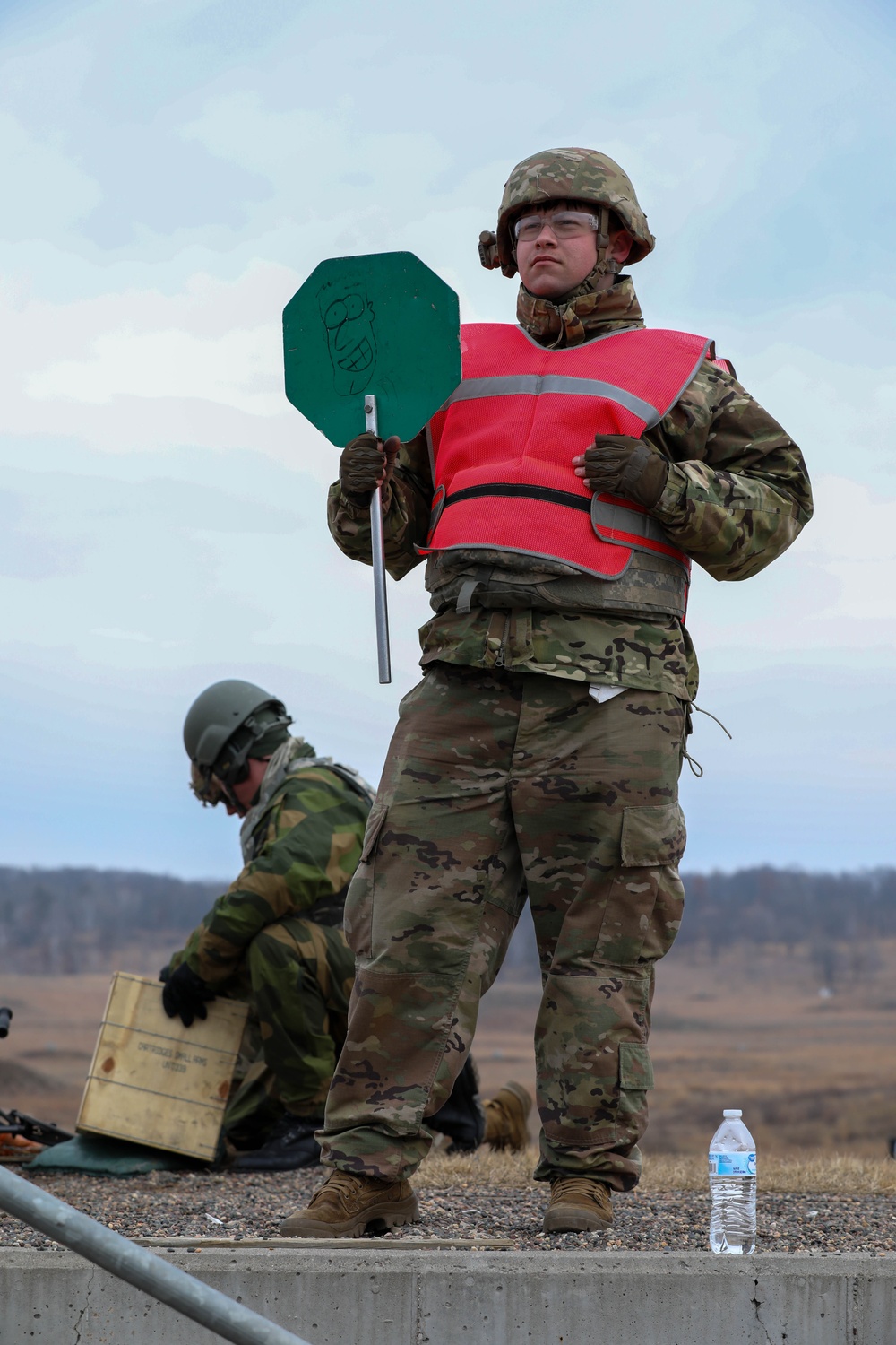 Norwegian Home Guard Rapid Reaction Force Fire Crew-Served Weapons at Camp Ripley