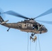 Air Assualt School UH-60 Rappels