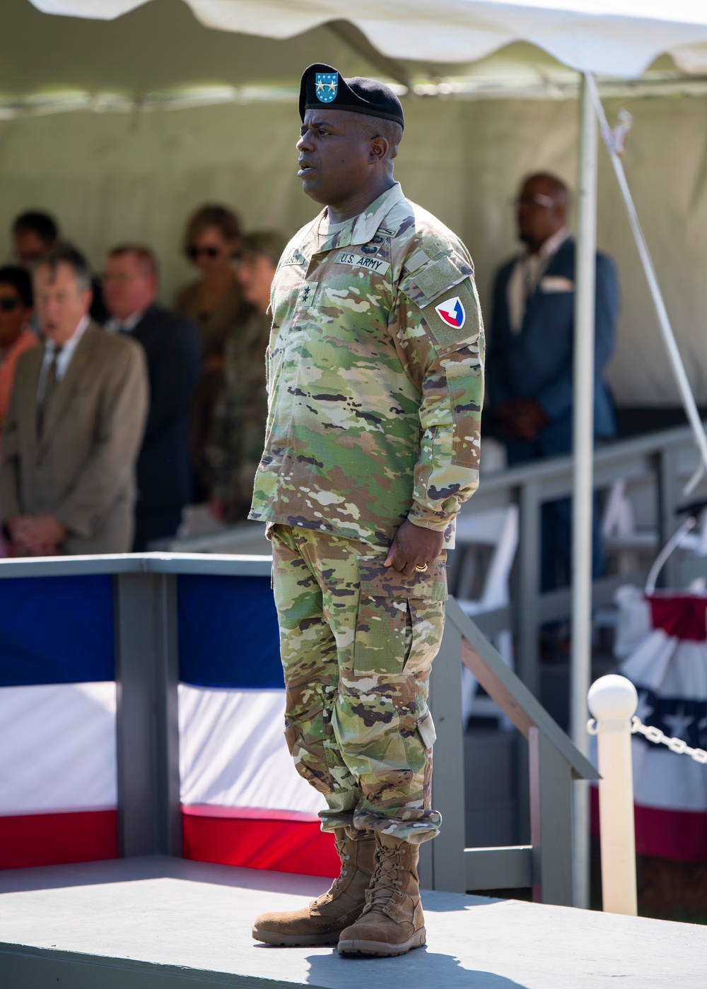 ASC commanding general credits The Citadel for success in the Army