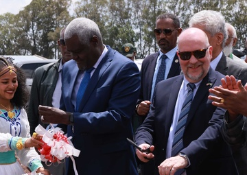 DTRA Partners Participates in Groundbreaking Ceremony for African Union Pan-African Veterinary Vaccine Center in Ethiopia