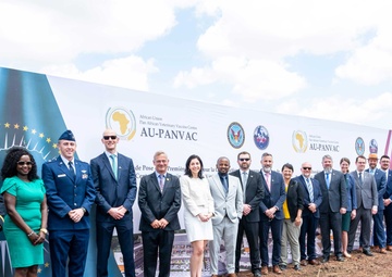 DTRA Partners Participates in Groundbreaking Ceremony for African Union Pan-African Veterinary Vaccine Center in Ethiopia