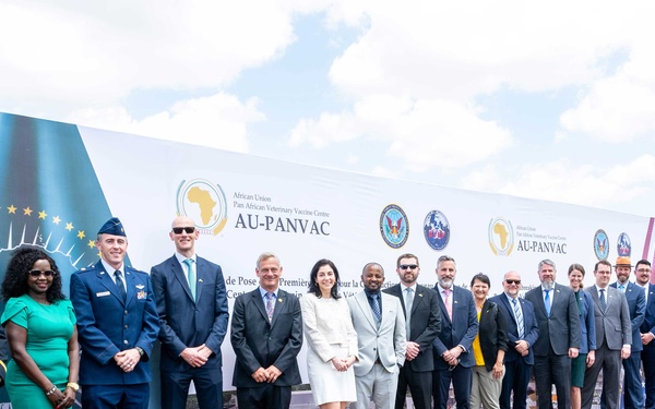 DTRA Partners Participates in Groundbreaking Ceremony for African Union Pan-African Veterinary Vaccine Center in Ethiopia