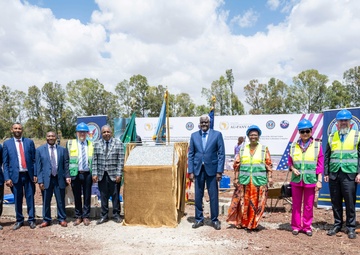 DTRA Partners Participates in Groundbreaking Ceremony for African Union Pan-African Veterinary Vaccine Center in Ethiopia