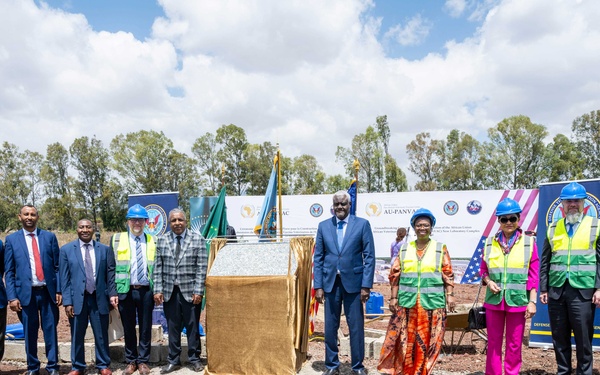 DTRA Partners Participates in Groundbreaking Ceremony for African Union Pan-African Veterinary Vaccine Center in Ethiopia