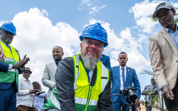 DTRA Partners Participates in Groundbreaking Ceremony for African Union Pan-African Veterinary Vaccine Center in Ethiopia