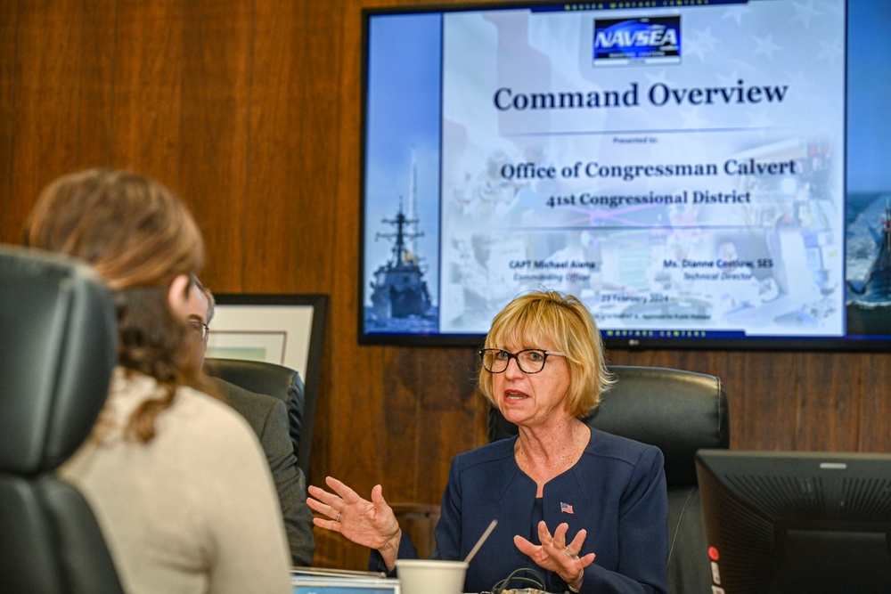 Congressional National Security Advisory Team Visits NSWC Corona