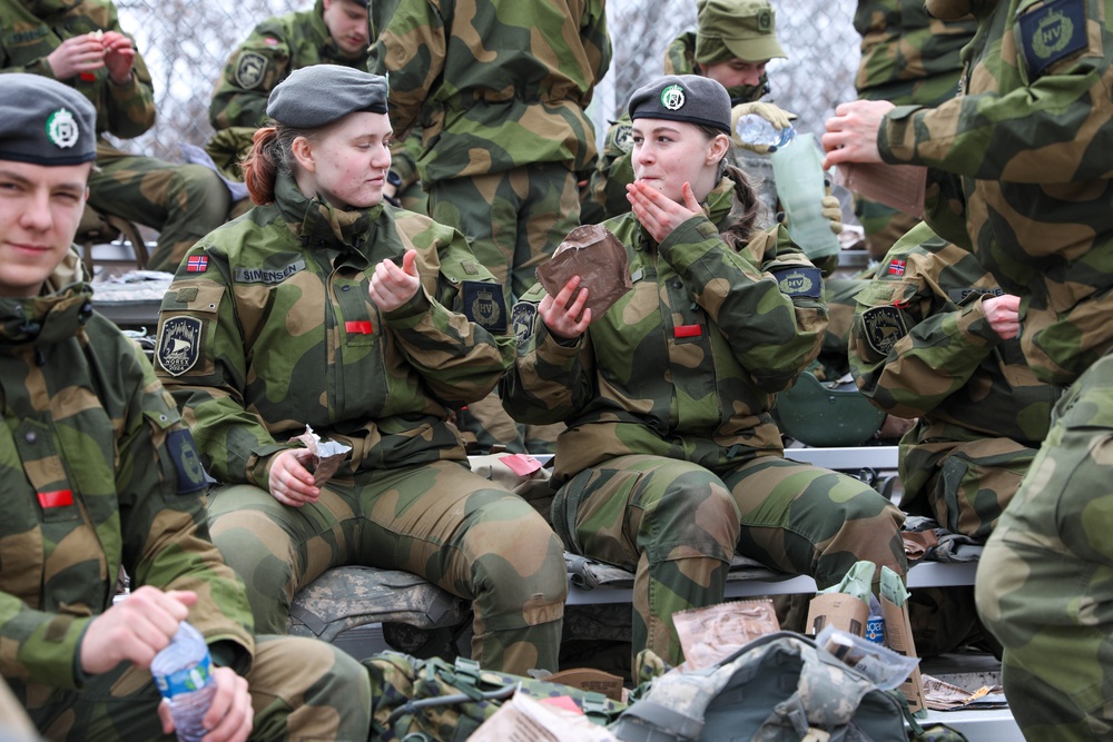 Norwegian Home Guard Fire M17 Pistol at Camp Ripley