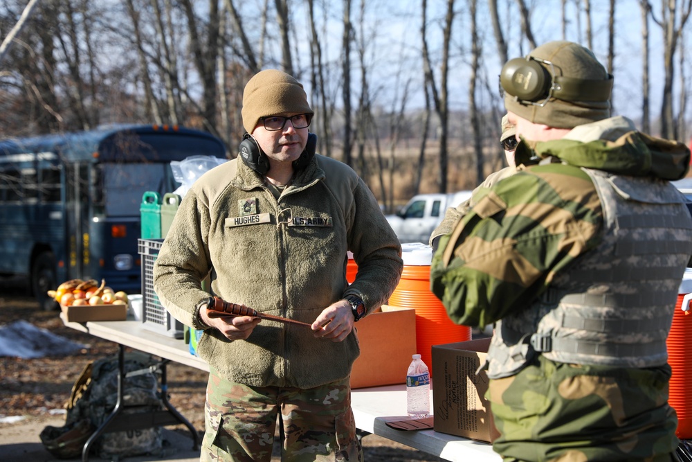 Norwegian Home Guard Fire M17 Pistol at Camp Ripley