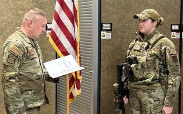 Rome resident Grace Isherwood promoted in New York Air National Guard's Eastern Air Defense Sector